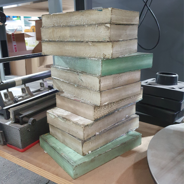 Poids maison pour carnets
